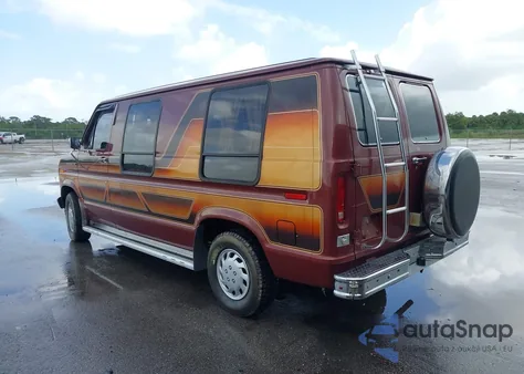 1984 Ford Econoline E150 Van from USA, damaged, VIN 1FDEE14Y8EHA14827
